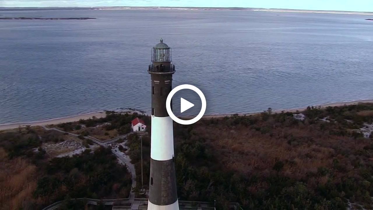 Fire Island Lighthouse Aerial View
